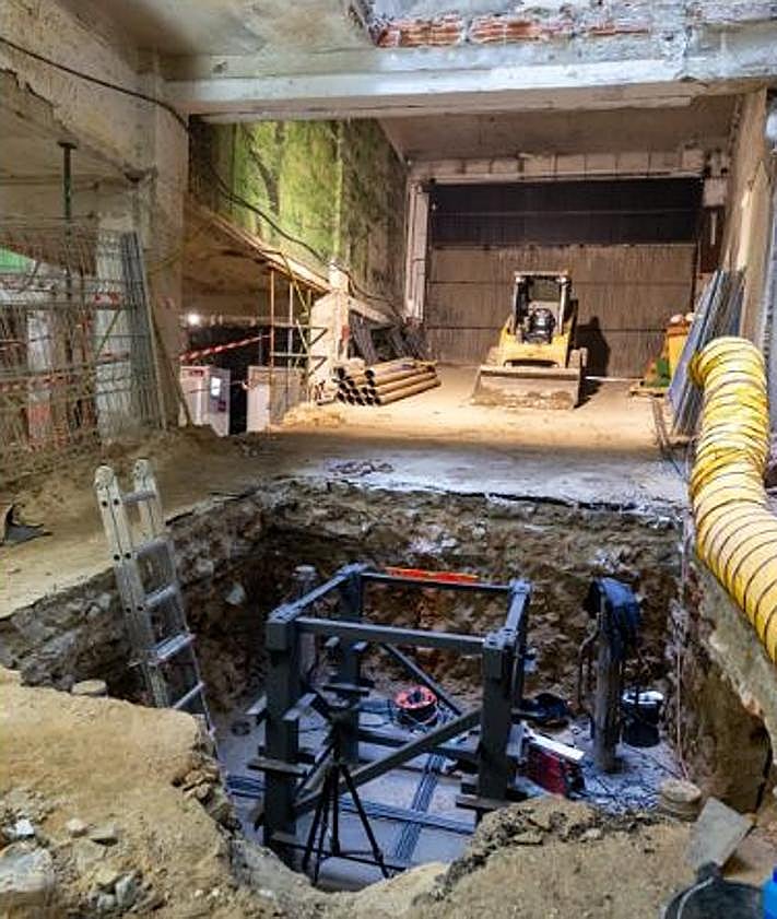 Imagen secundaria 2 - Imágenes del proyecto de reforma del edificio sinientrado.