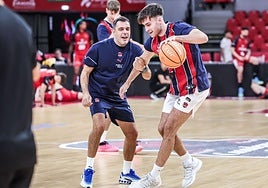 Rafa Villar, el descarte de Galbiati en el primer partido con el equipo al completo