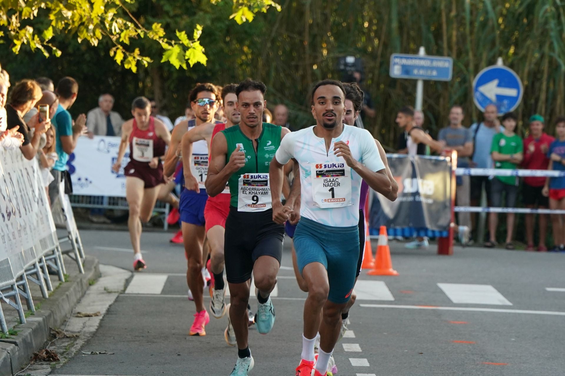 Isaac Nader se ha anotado su quinta victoria en la Milla de Berango.