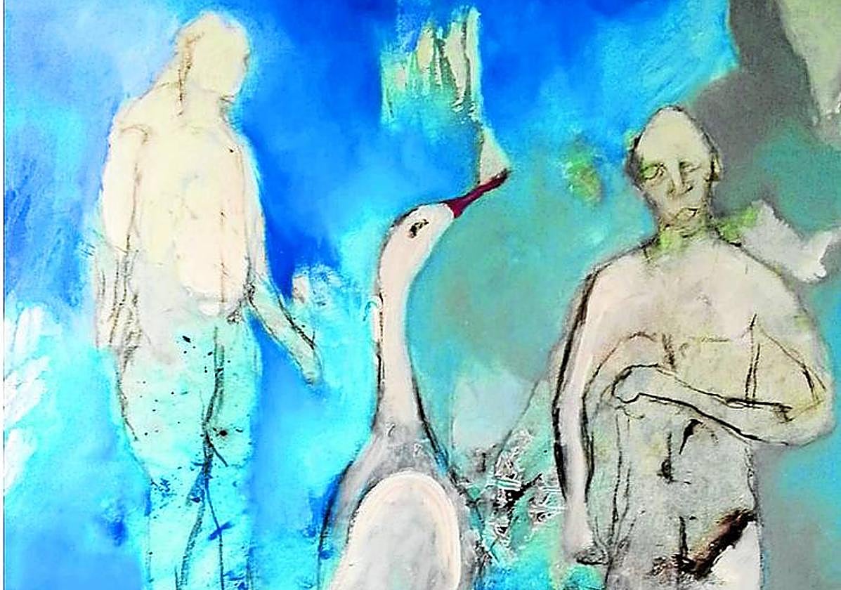 Butcheca propone escenas casi monocromas y de aliento onírico.