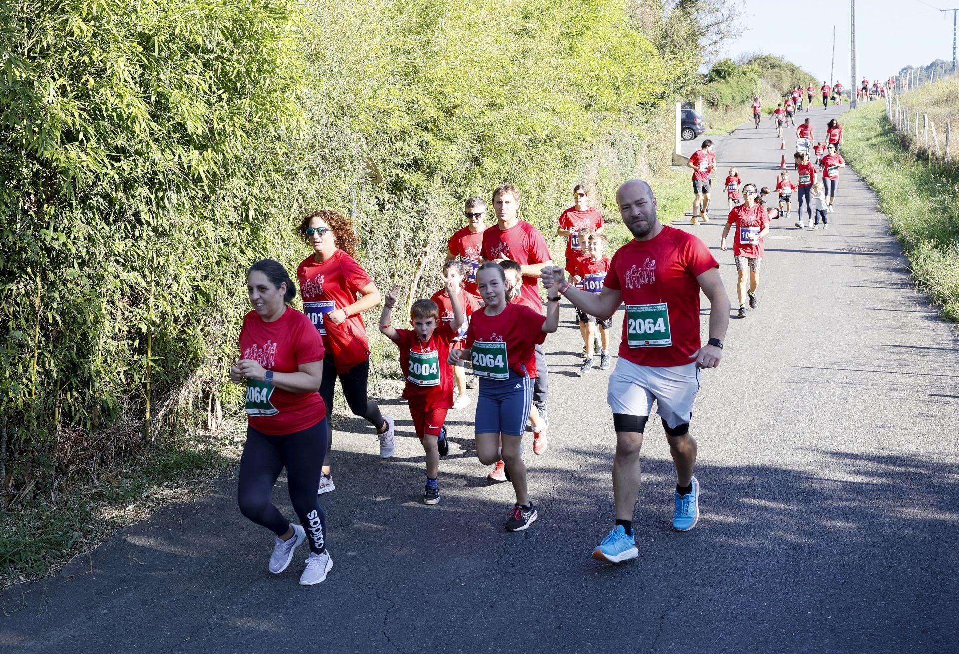 Carrera Familiar Solidaria de Loiu organizada por EL CORREO