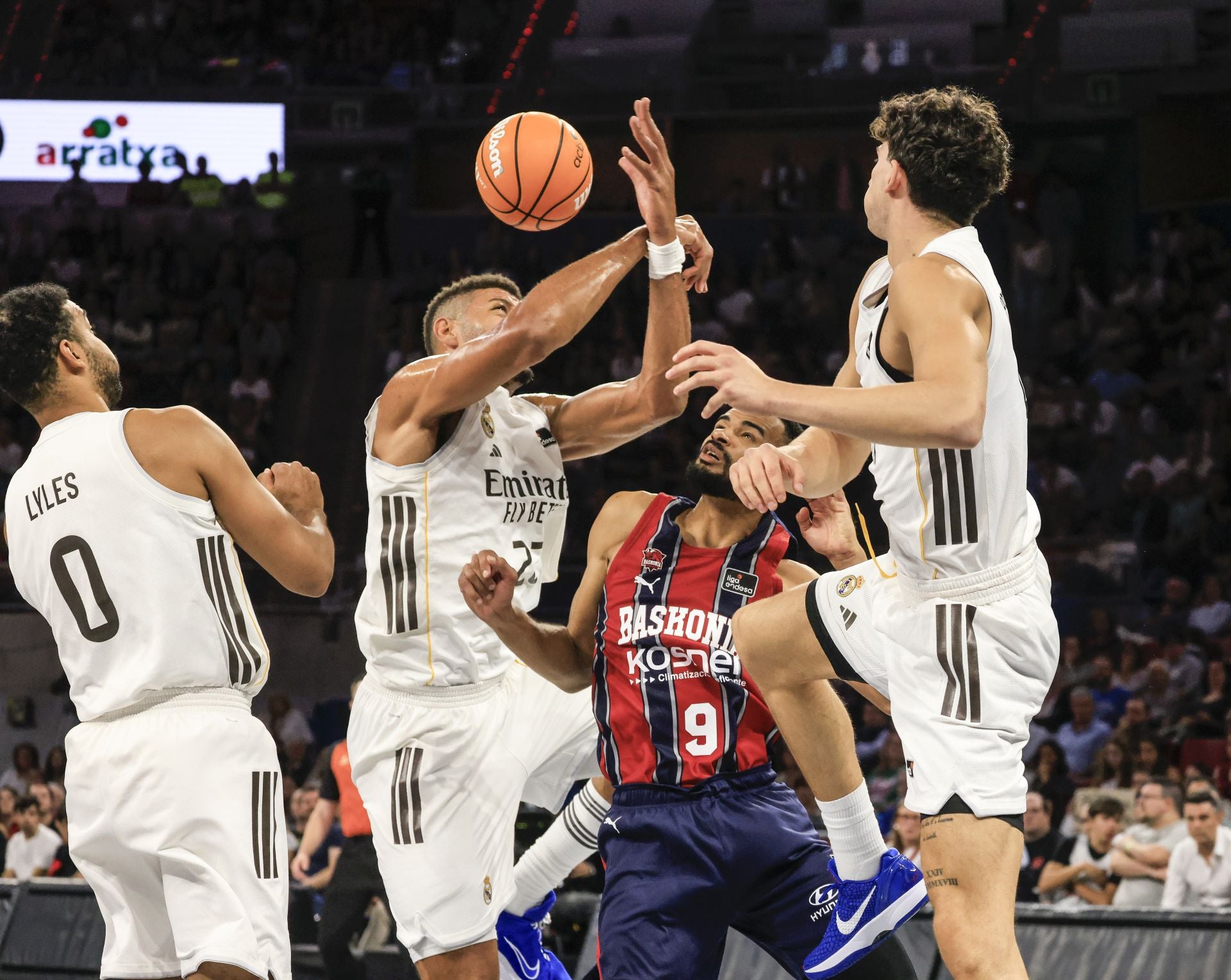 Las mejores imágenes del Baskonia-Real Madrid