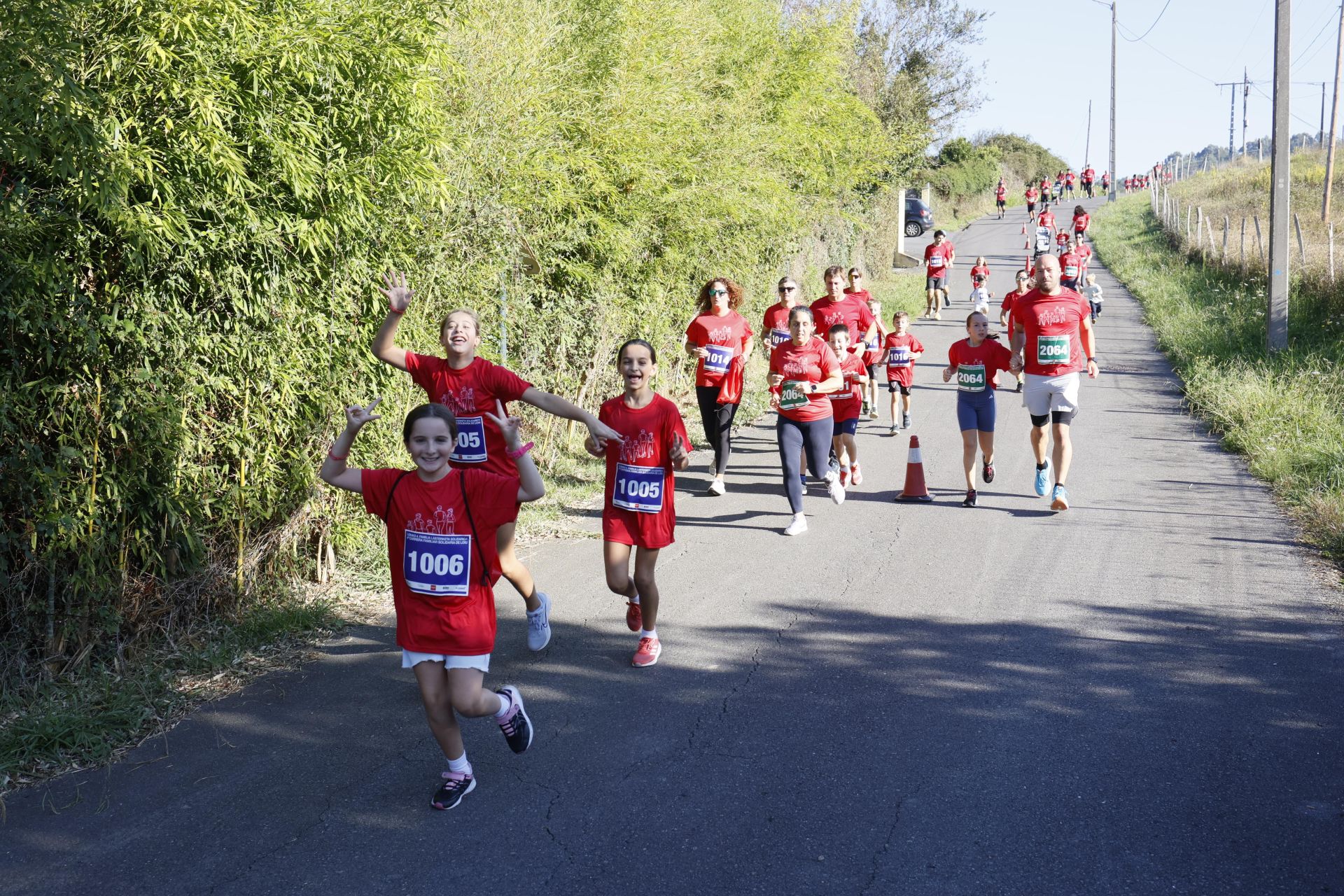 Carrera Familiar Solidaria de Loiu organizada por EL CORREO