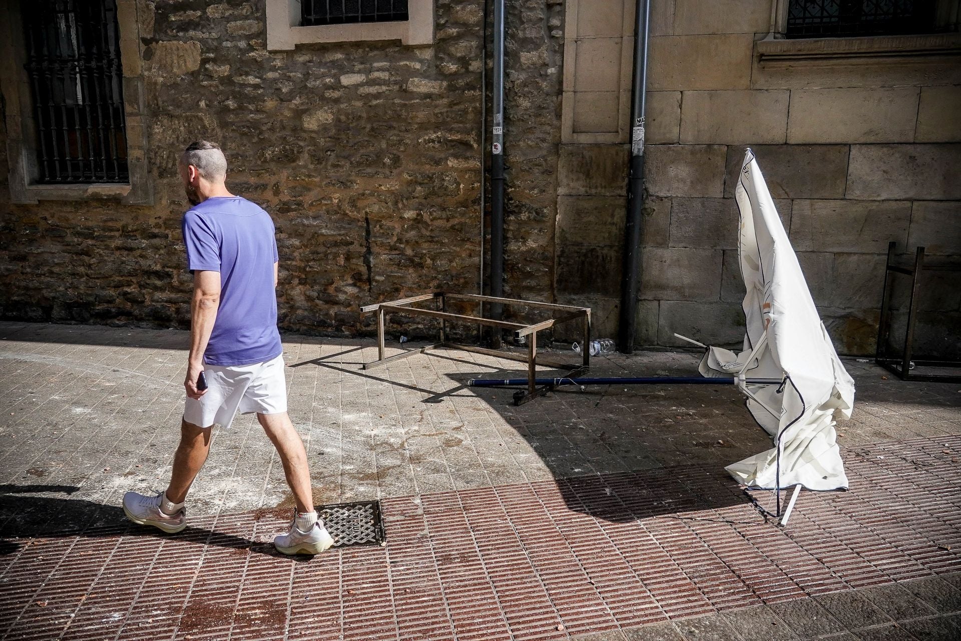 Batalla campal en Vitoria por la presencia de La Falange