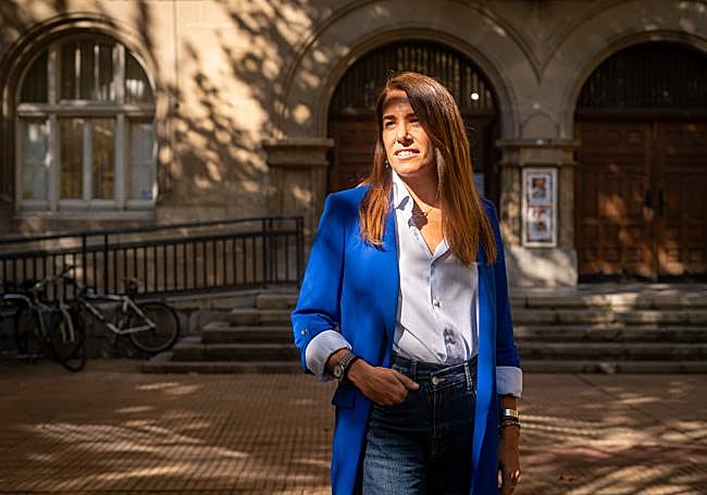 Uxua García Antoñana, directora de la Escuela de Artes y Oficios de Vitoria.