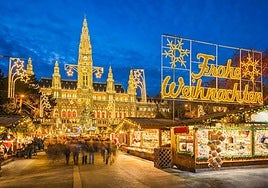 El mercadillo de Viena es uno de los más emblemáticos de Europa.