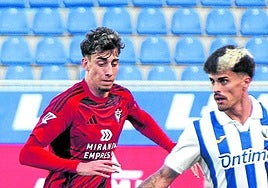 Iker Córdoba es uno de los habituales en el 'once' rojillo.