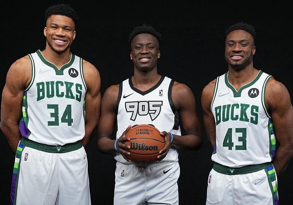 Nepotismo edo genetika? Hiru Antetokounmpo egongo dira aurten Bucks taldean