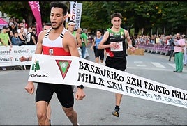 La XXXVII Milla San Fausto de Basauri celebrada en el duro circuito de Los Miradores de la localidad basauritarra.