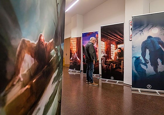 Una exposición de una anterior edición de Tartalo.