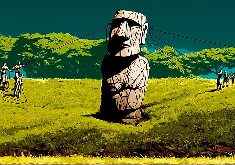 La ciencia resuelve el misterio de los moáis de la isla de Pascua