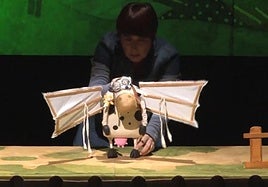 Imagen del espectáculo 'La extraordinaria historia de la vaca Margarita', que tendrá lugar el 8 de noviembre.