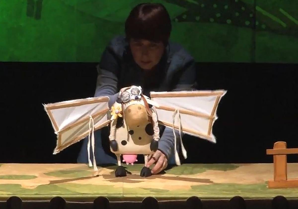 Imagen del espectáculo 'La extraordinaria historia de la vaca Margarita', que tendrá lugar el 8 de noviembre.