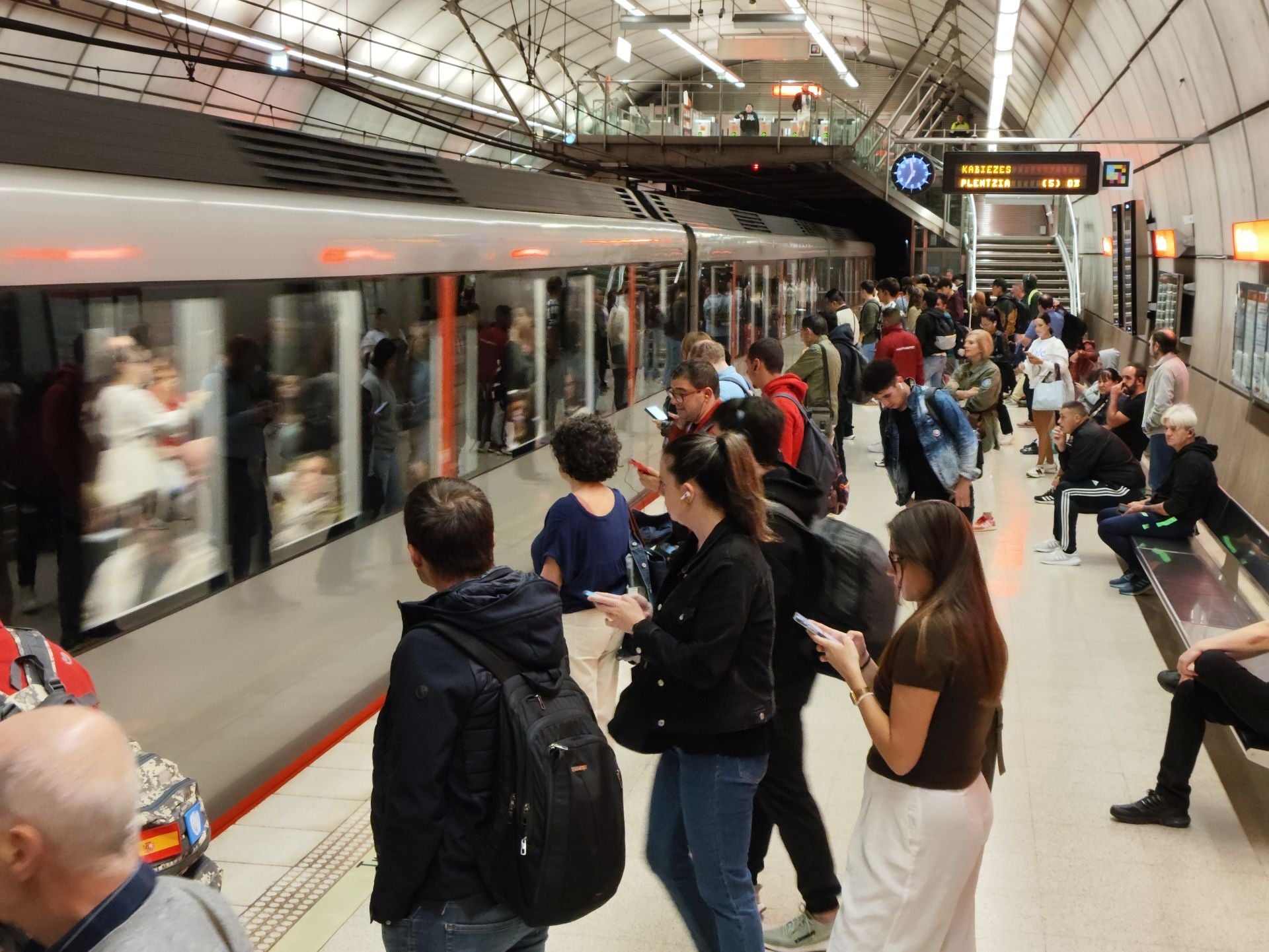 La jornada de huelga en apoyo a Palestina en Bizkaia, en imágenes