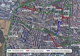 Los nuevos tramos previstos para primavera de 2026.