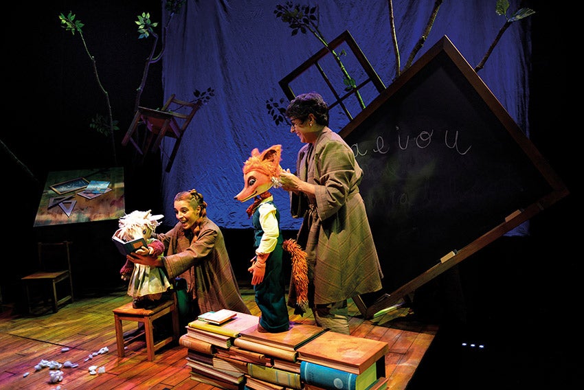 La obra de títeres 'Andereño' recalará en Navidad en la localidad.