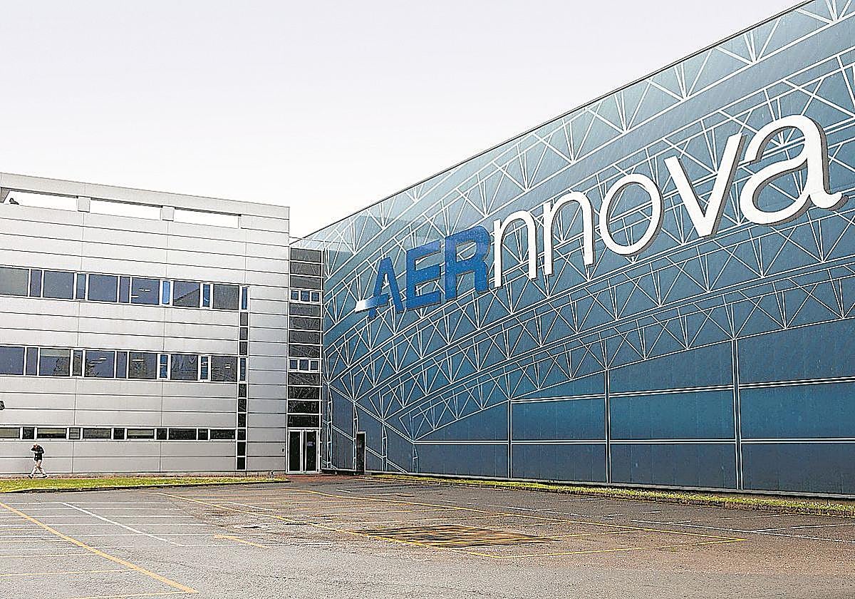 Sede central de Aernnova en el Parque Tecnológico de Miñano, en Álava.