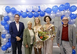 Gonzalo Olabarria, Itziar Urtasun, Teresa González Ardanaz, Lorea Bilbao e Iñaki López de Aguileta.