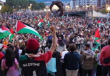 Esteban cree que el apoyo vasco a Palestina es «motivo de orgullo» pese a rechazar la huelga