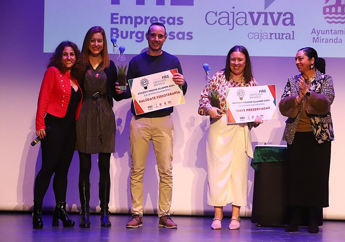 Galardonados de la pasada edición de la convocatoria.