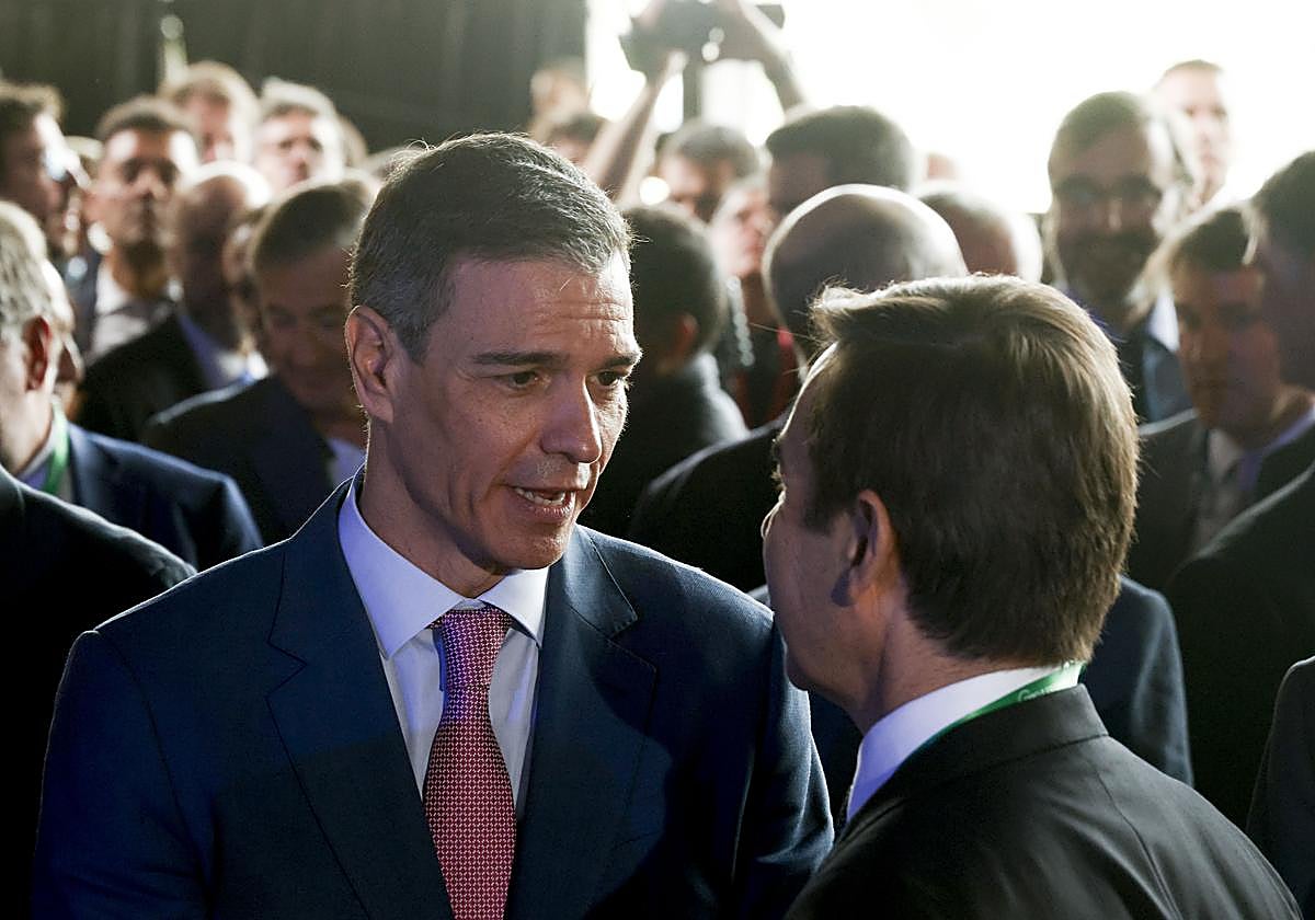Pedro Sánchez y Carlos Torres.