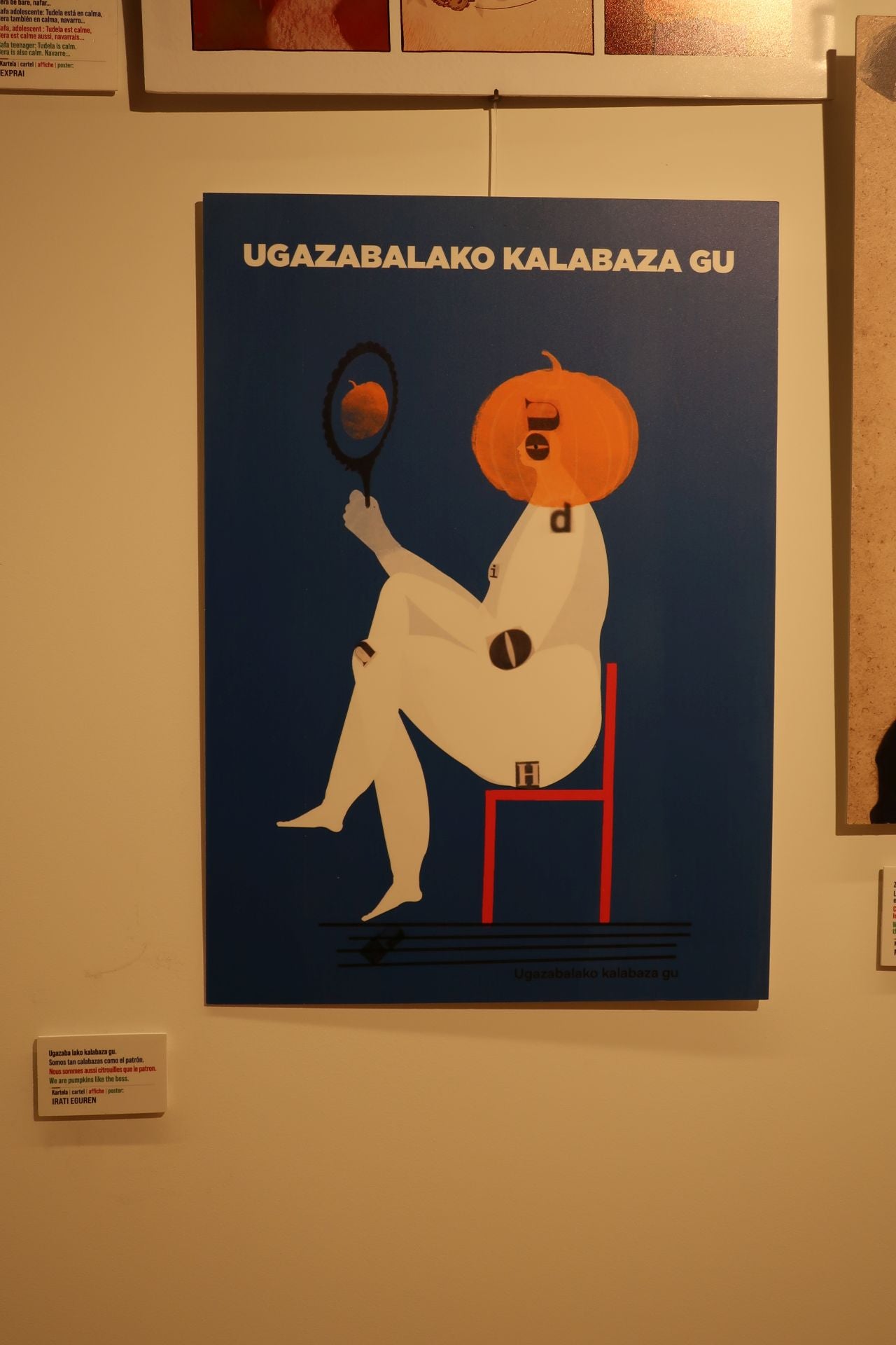 &#039;Markos Gimenoren Karteletrak&#039; erakusketa, irudietan