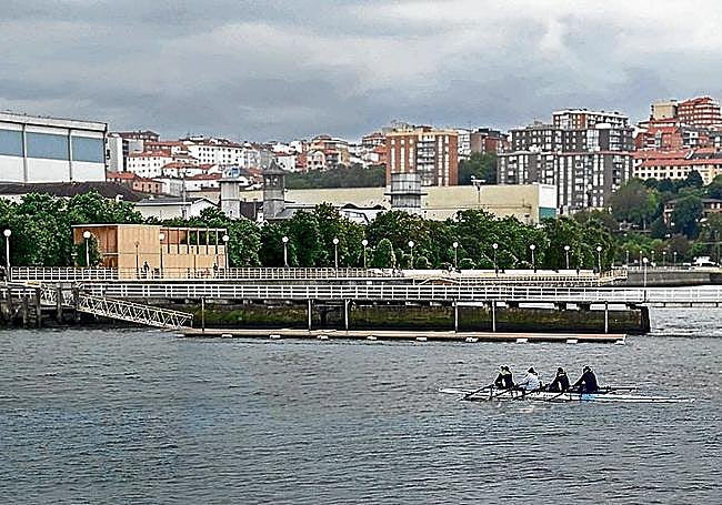 Un pantalán permitirá la llegada de embarcaciones a este punto.