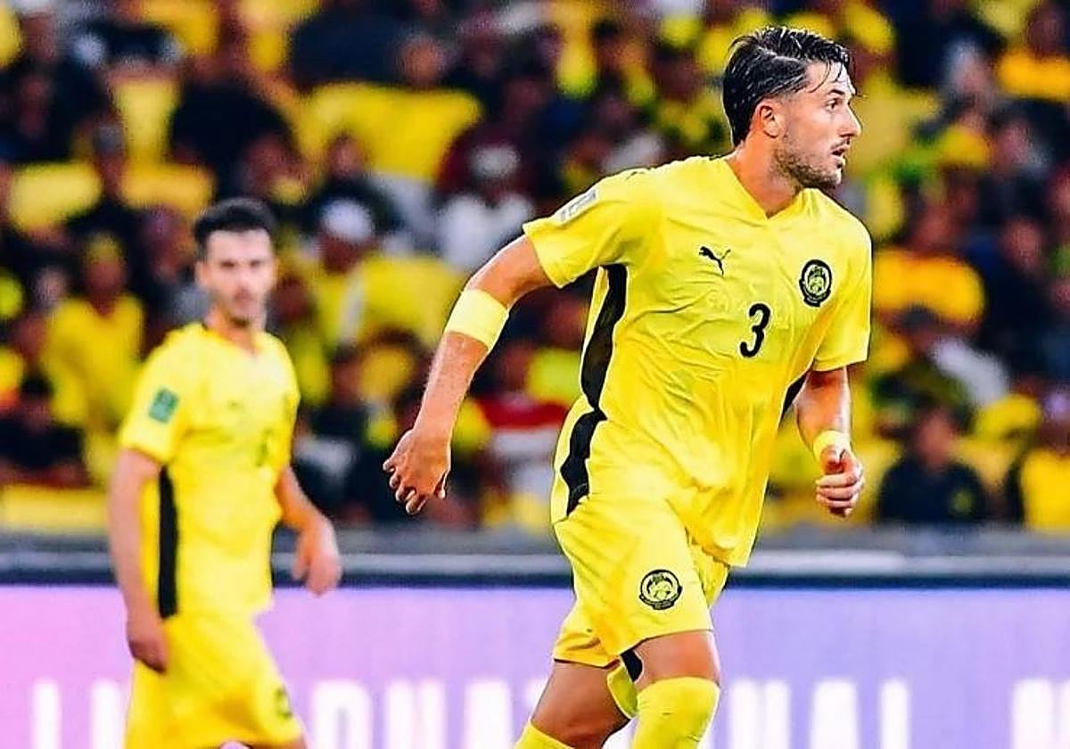 Garcés, con Malasia.