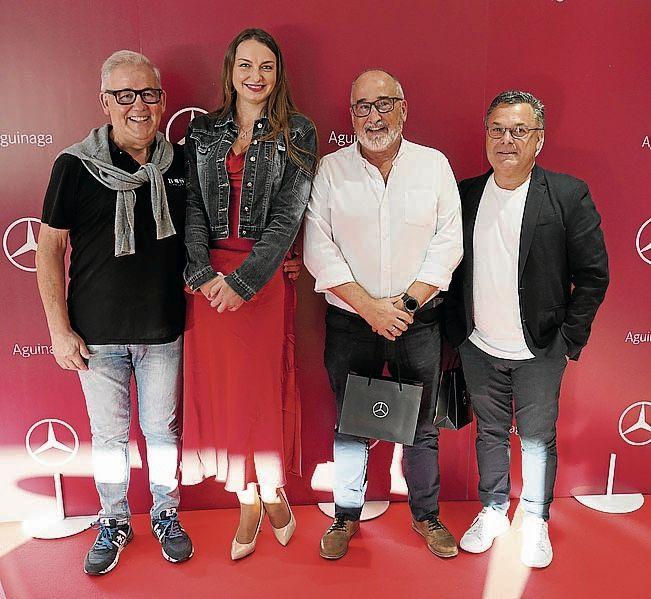 Javier Alonso, Marina Bokach, Ángel Gurrutxaga y Carlos Gómez.