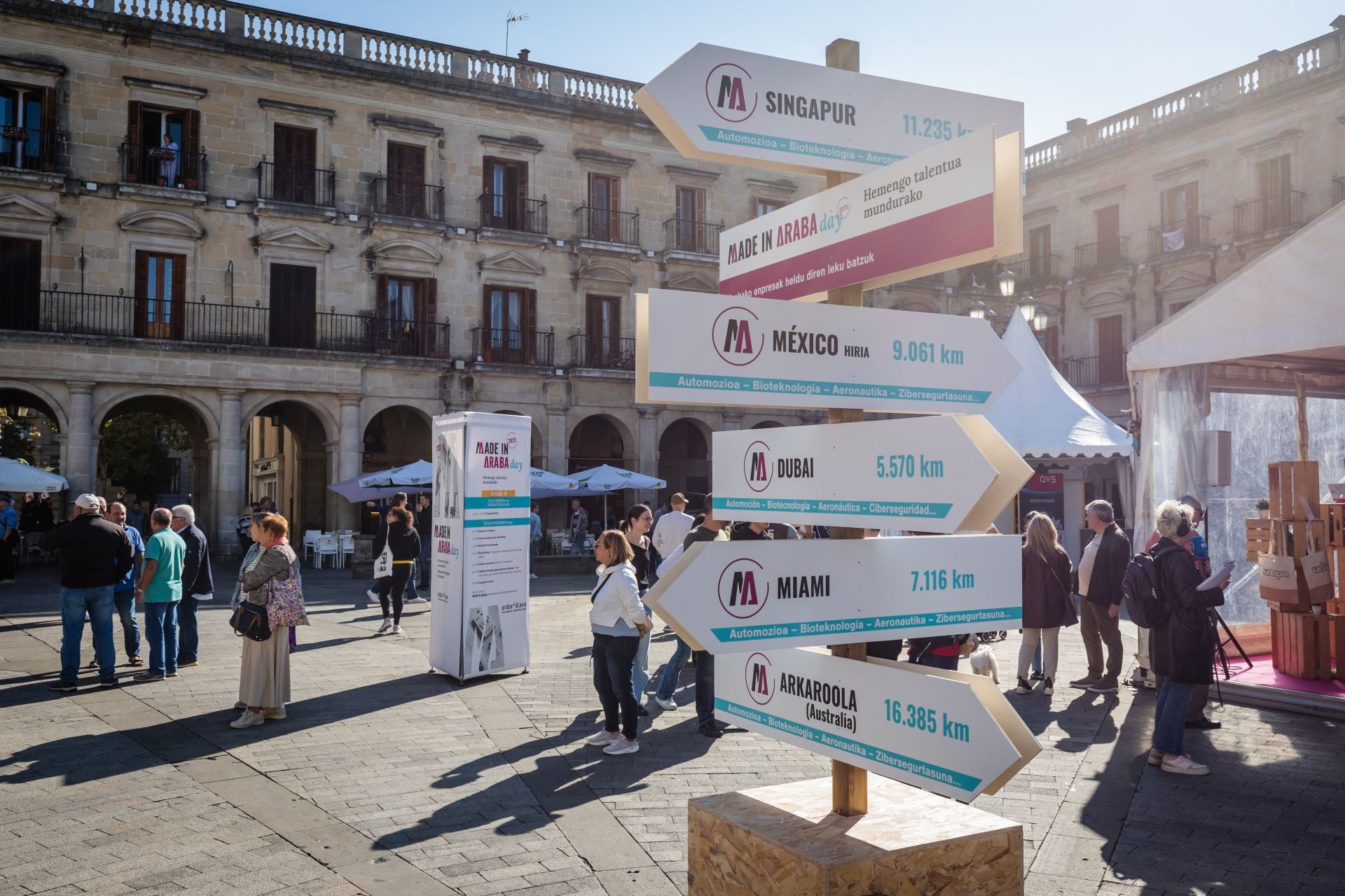 Las imágenes del Araba Day