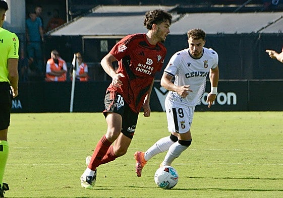 Ceuta-Mirandés, en directo