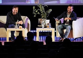 JA! jaialdian izan genuen solasaldiaren irudi bat.