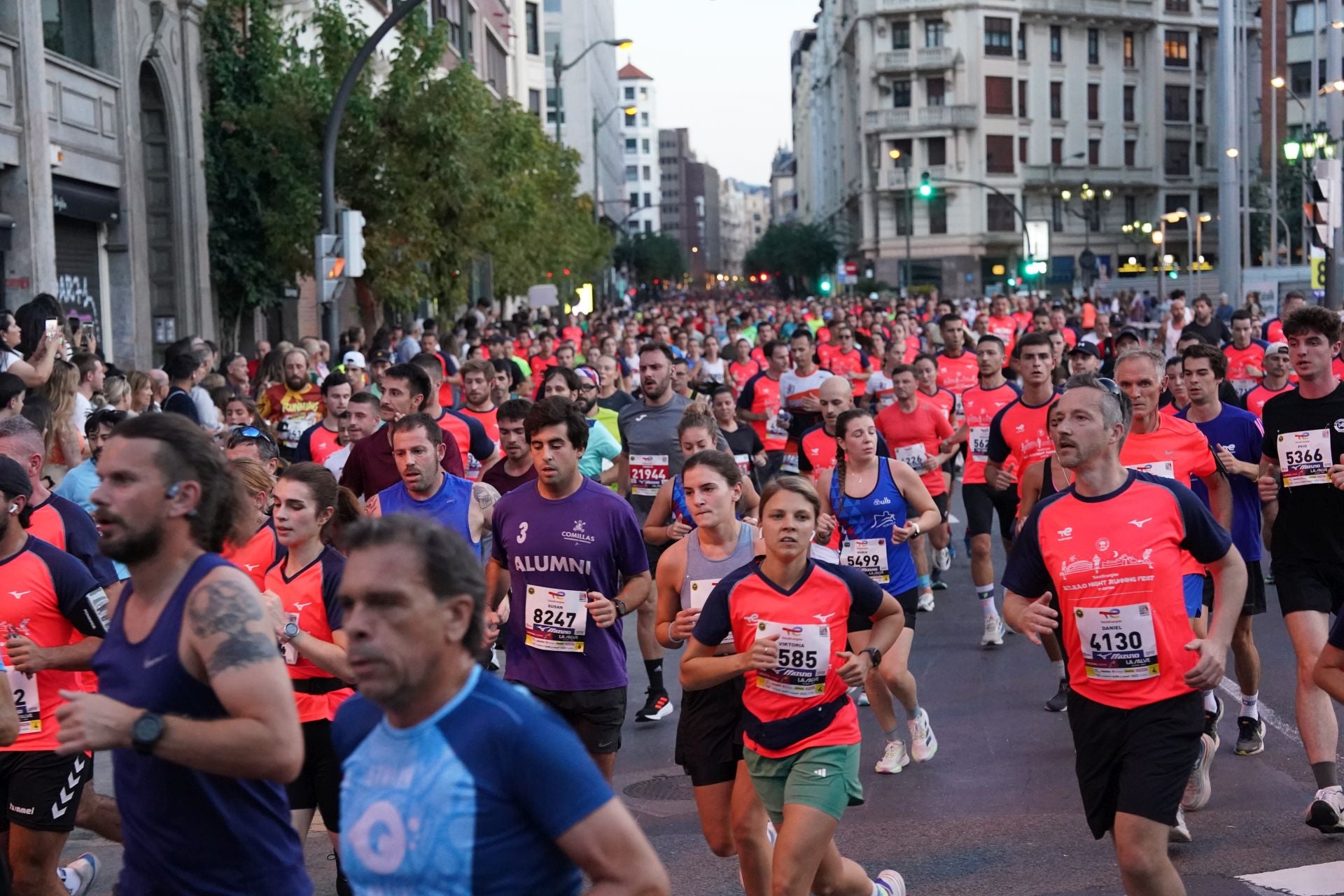 Bilbao se vuelca con el Night Running Fest