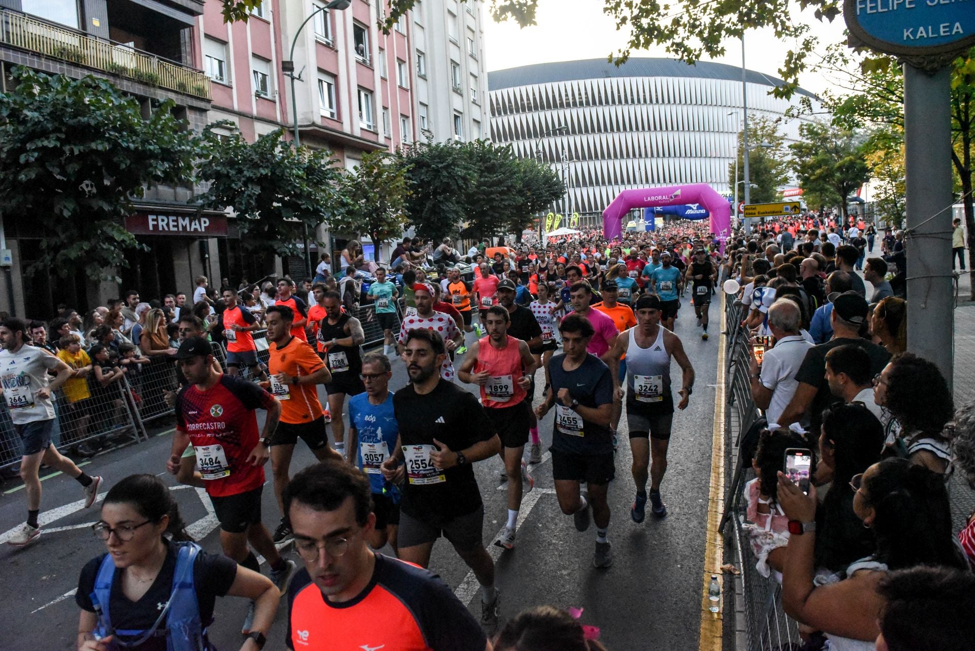 Bilbao se vuelca con el Night Running Fest