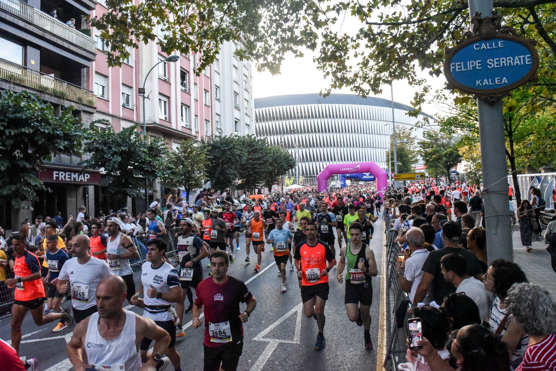 Bilbao se vuelca con el Night Running Fest