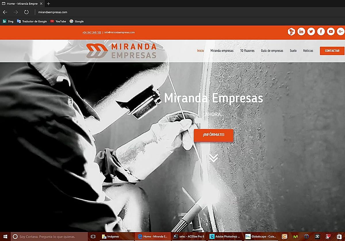 La página web suele ser visitada por ofertas laborales.