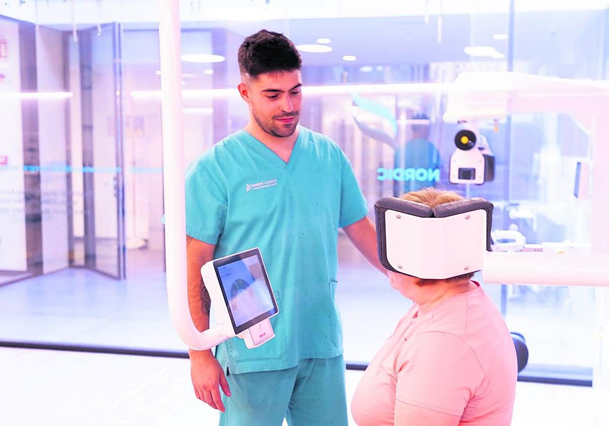 Los fisioterapeutas de Nordic Klinika han ayudado a María a lo largo de todo el proceso de recuperación.