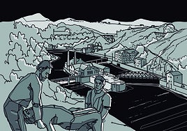 Un cadáver en la isla bilbaína de San Cristóbal