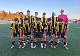 El novedoso once que presentó el Basconia frente al Ejea.