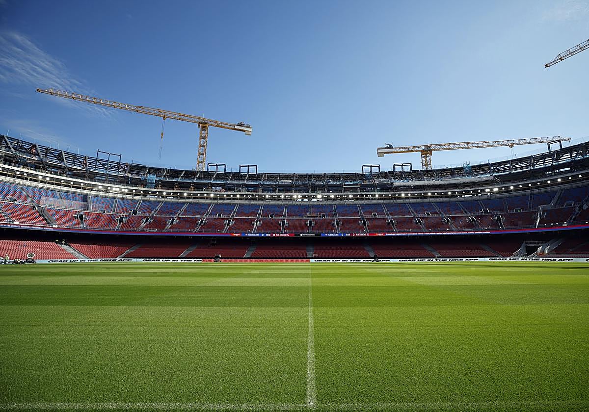 Estado de las obras del Camp Nou