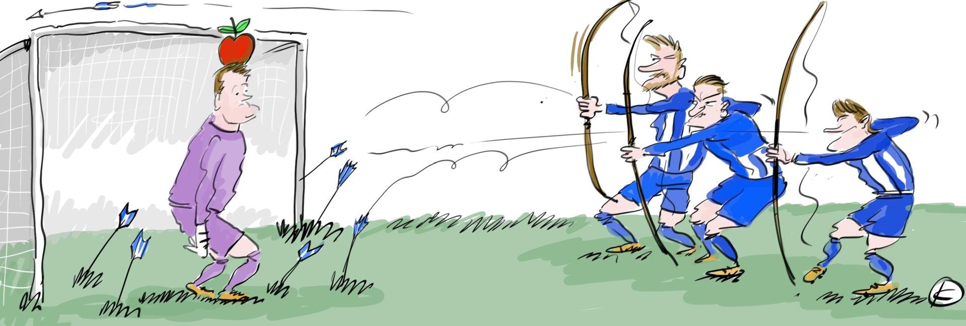 La viñeta de Cerrajería sobre el empate del Alavés ante el Valencia