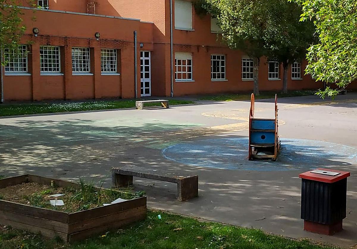 Patio del colegio de educación especial Gorbeialde.