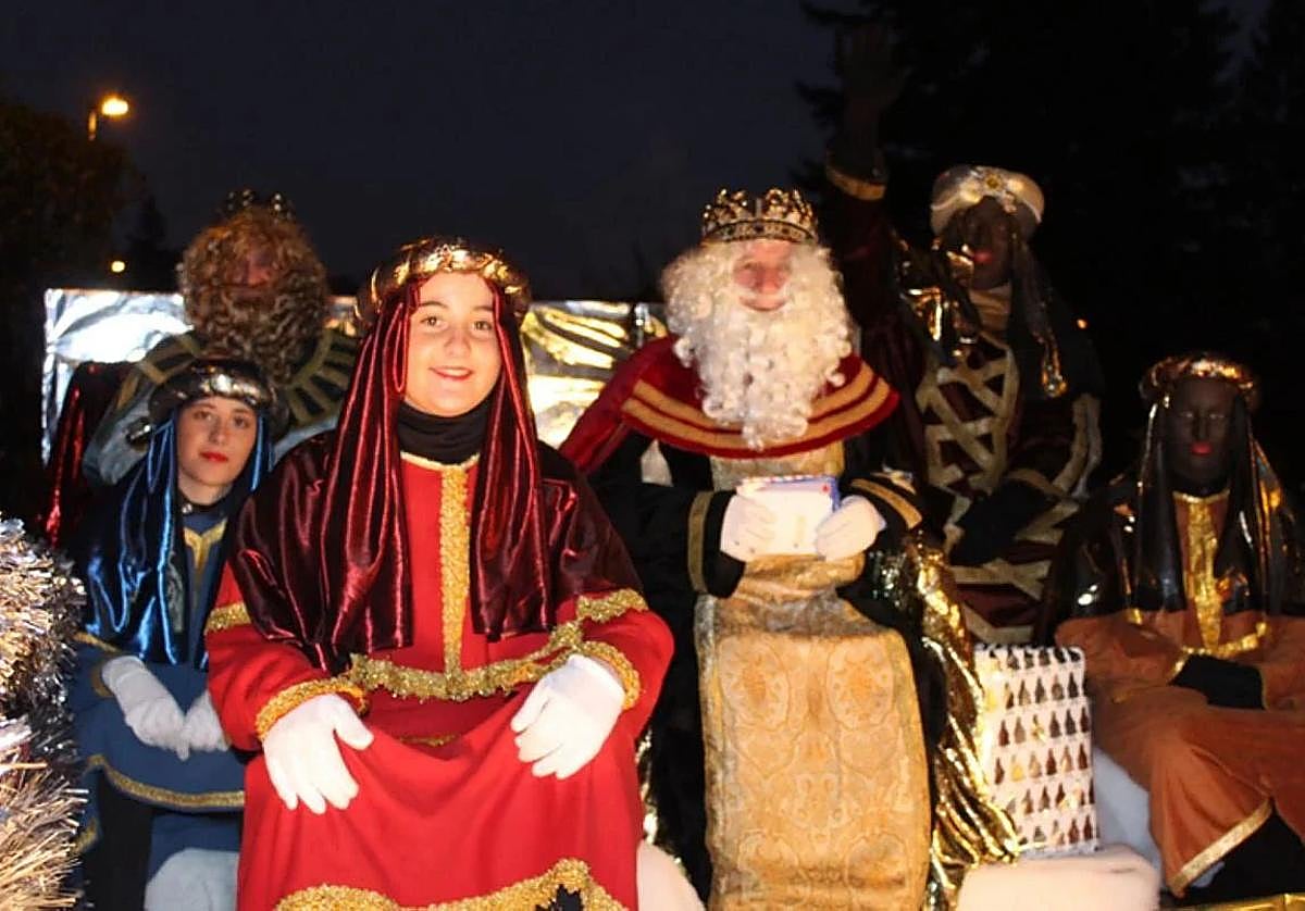 Imagen de una edición de la Cabalgata de Hernani.