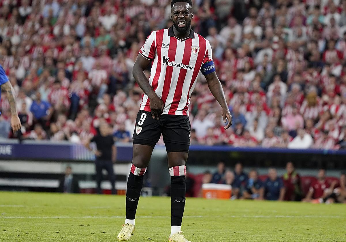 La única mala noticia, la lesión de Iñaki: baja ante el Getafe y duda para el derbi ante el Real