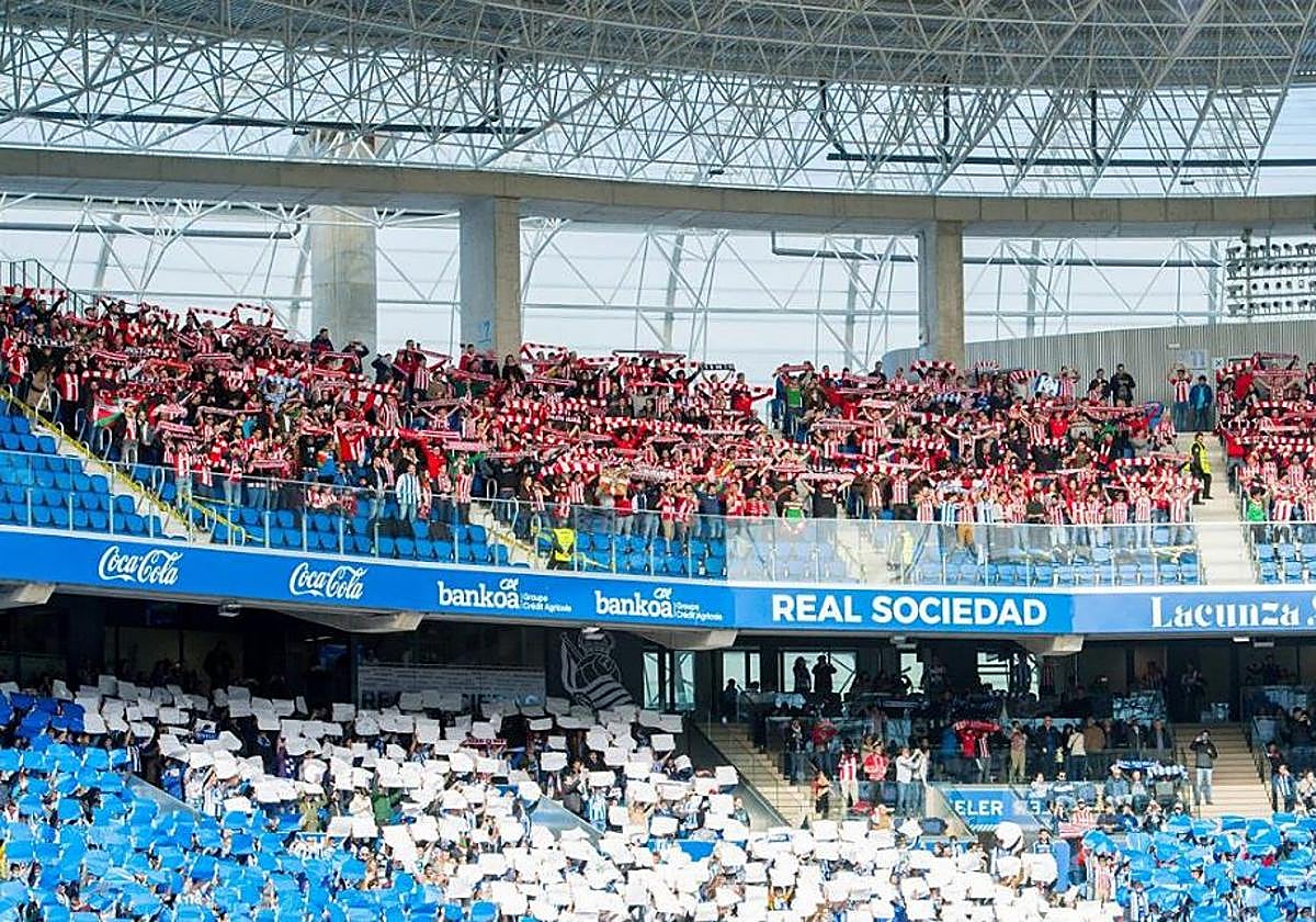 645 athleticzales podrán disfrutar del derbi en Anoeta por 30 euros