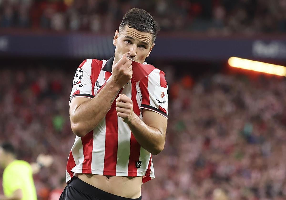 El registro de Guruzeta ante el Qarabag que no se veía en Europa desde Leo Messi