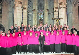 La Coral Manuel Iradier estrena colaboraciones en Llodio y Laguardia este año.