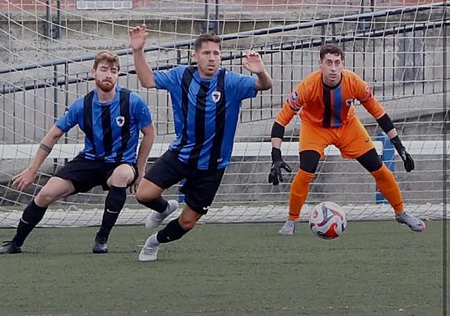 Edorta, en plena acción.