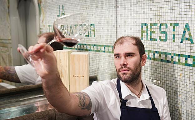 Xabi Sánchez, resonsable de sala.