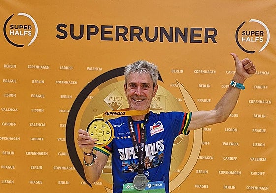 Martín Fiz, más de 8 vueltas al mundo sin parar de correr